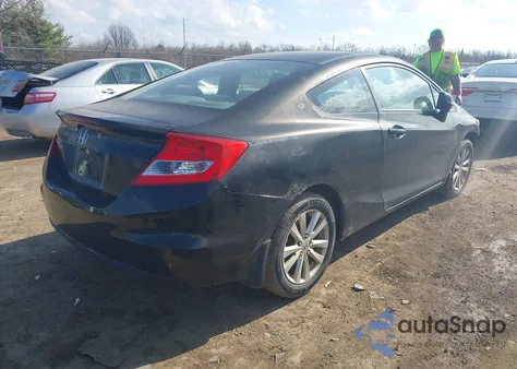 2012 Honda Civic Ex z USA, uszkodzony, nr VIN 2HGFG3B89CH541656